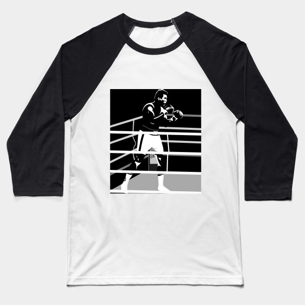Ali Baseball T-Shirt by SiSuSiSu